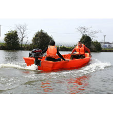 8 personas PE chino lago de botes baratos pesca bote de plástico para la venta